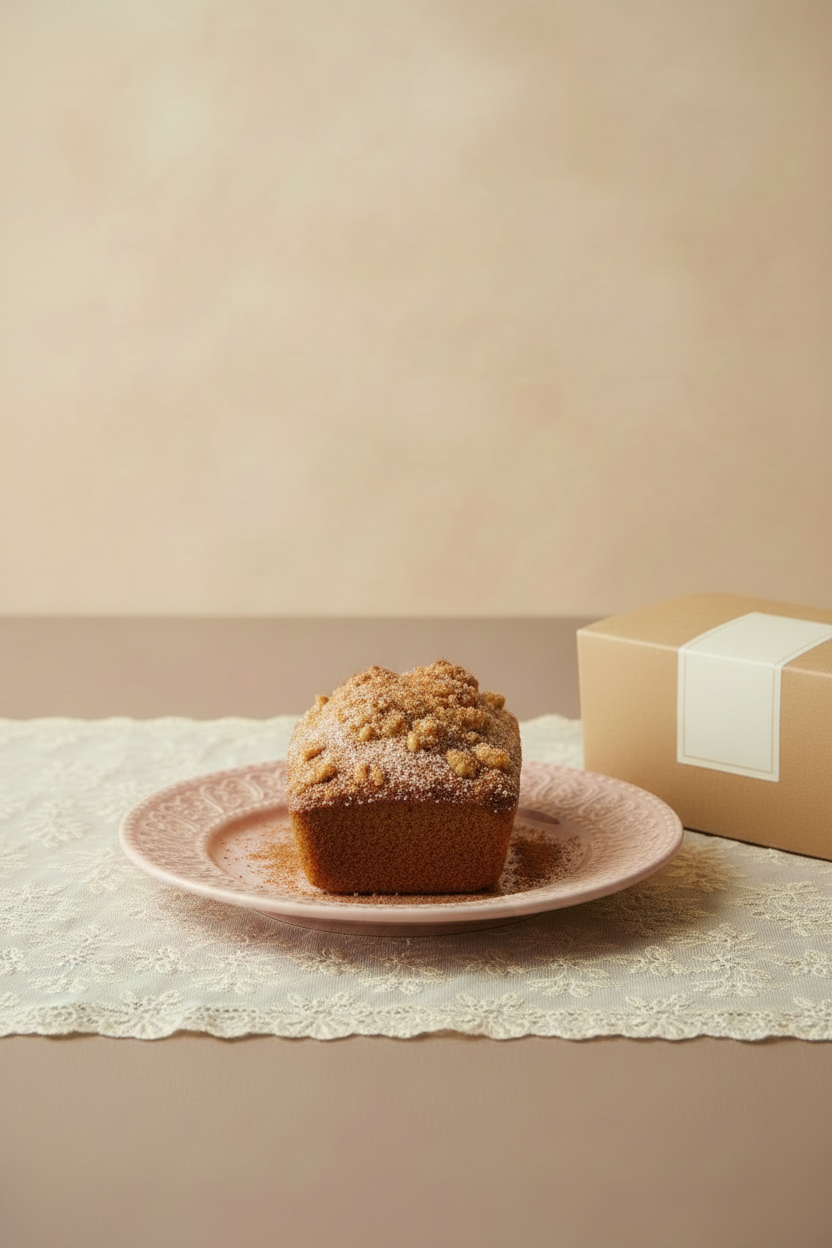 Cinnamon Honey Banana Bread Mini Loaf