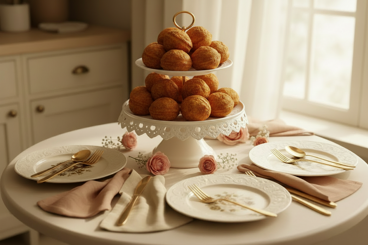 Golden Puff Bites